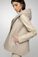 Cloudy - Latte Wool Jacket