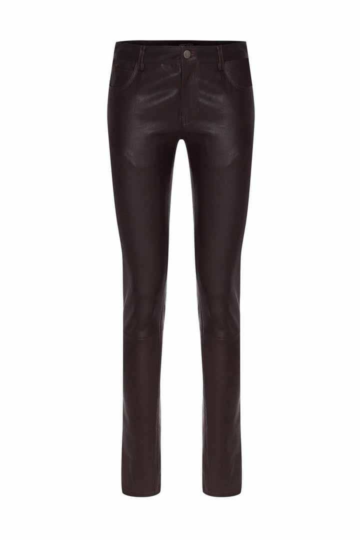 Nina - Pantalon skinny en cuir