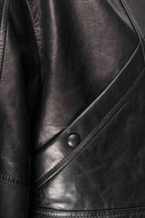 Salamone - Black Leather Jacket