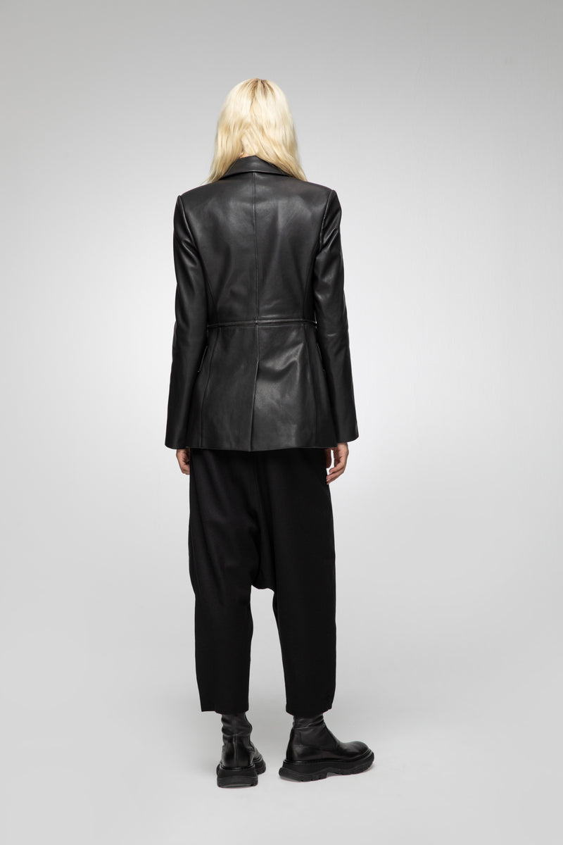 Vivienne - Black Leather Jacket