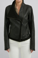 Sophie - Black Leather Jacket