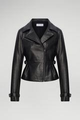 Rosie - Black Leather Jacket