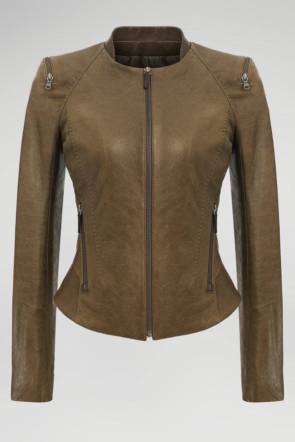 Brown Leather Jacket