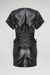 Sonia- Leather Dress