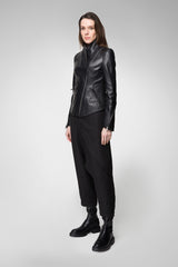 Larissa - Black Leather Jacket