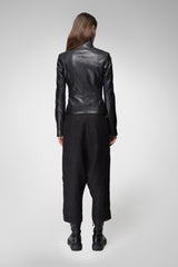 Larissa - Black Leather Jacket