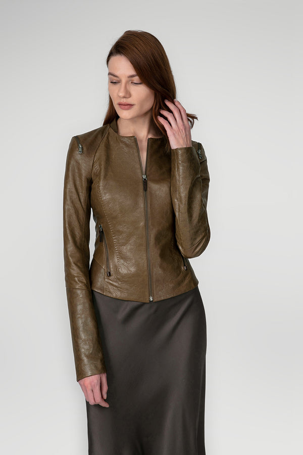 Brown Leather Jacket