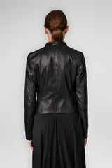 Sun - Black Leather Jacket