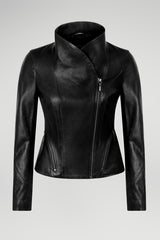 Claire - Black Leather Jacket