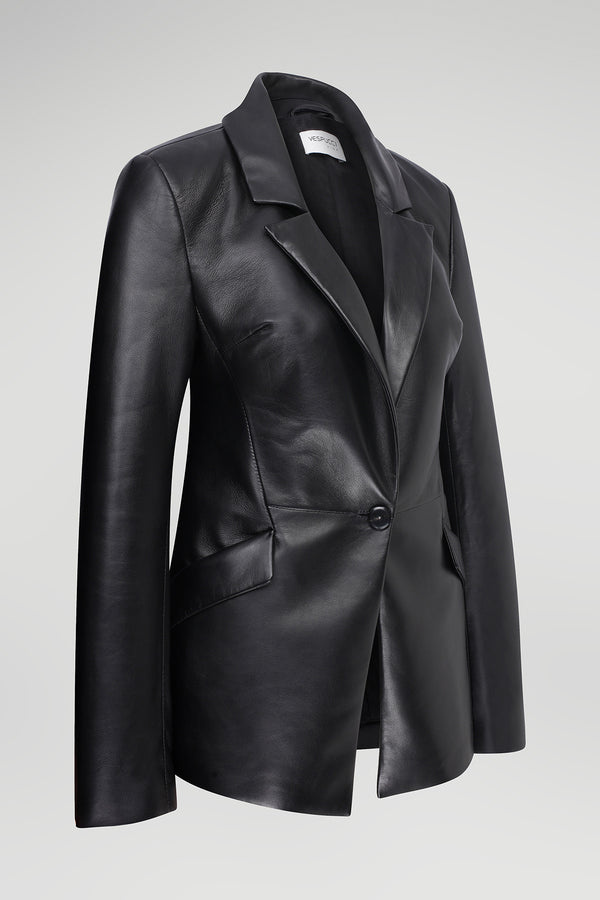 Charlotte - Black Leather Jacket