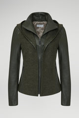Ellie - Green Wool Jacket