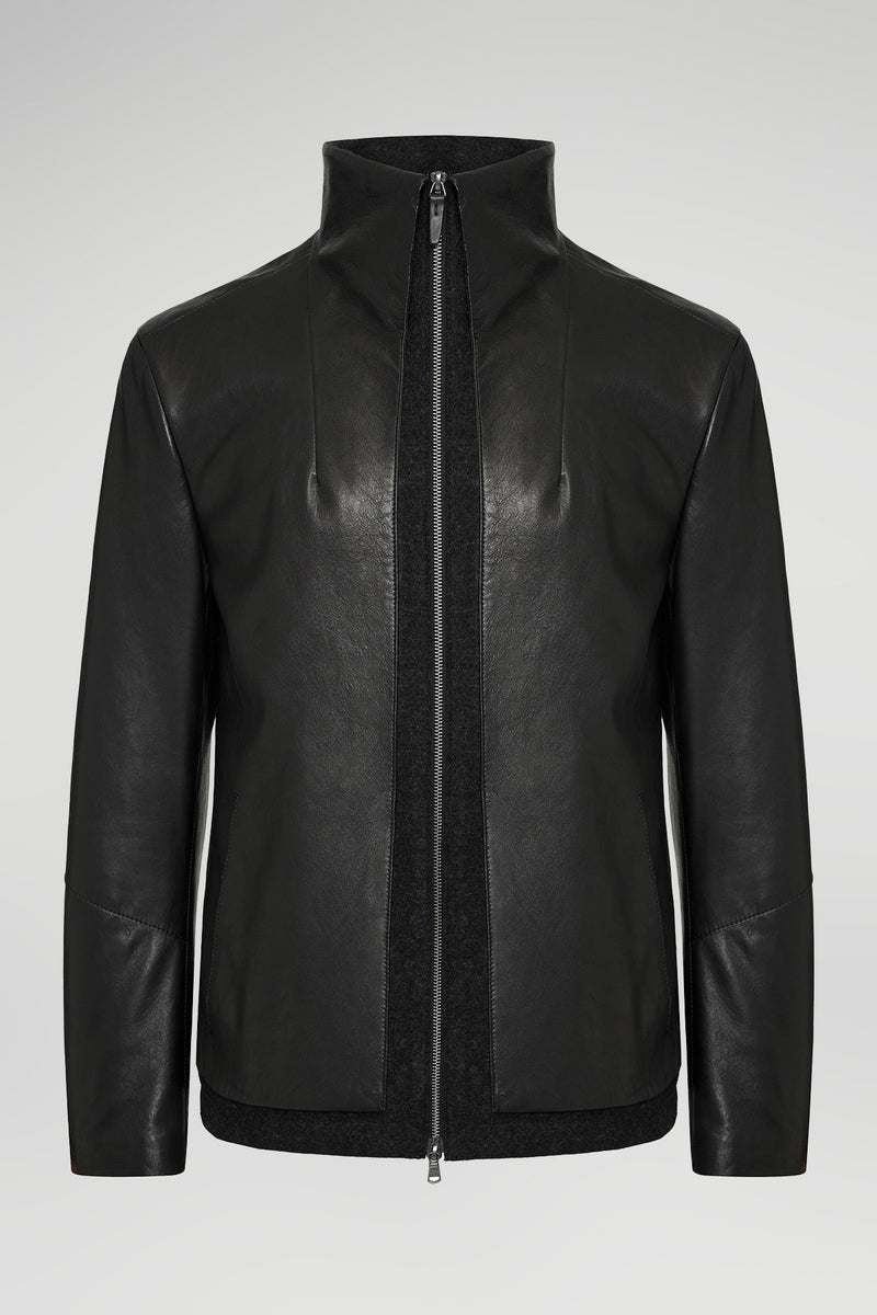 Levi - Black Leather Jacket