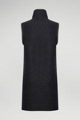 Zoe - Anthracite Wool Vest