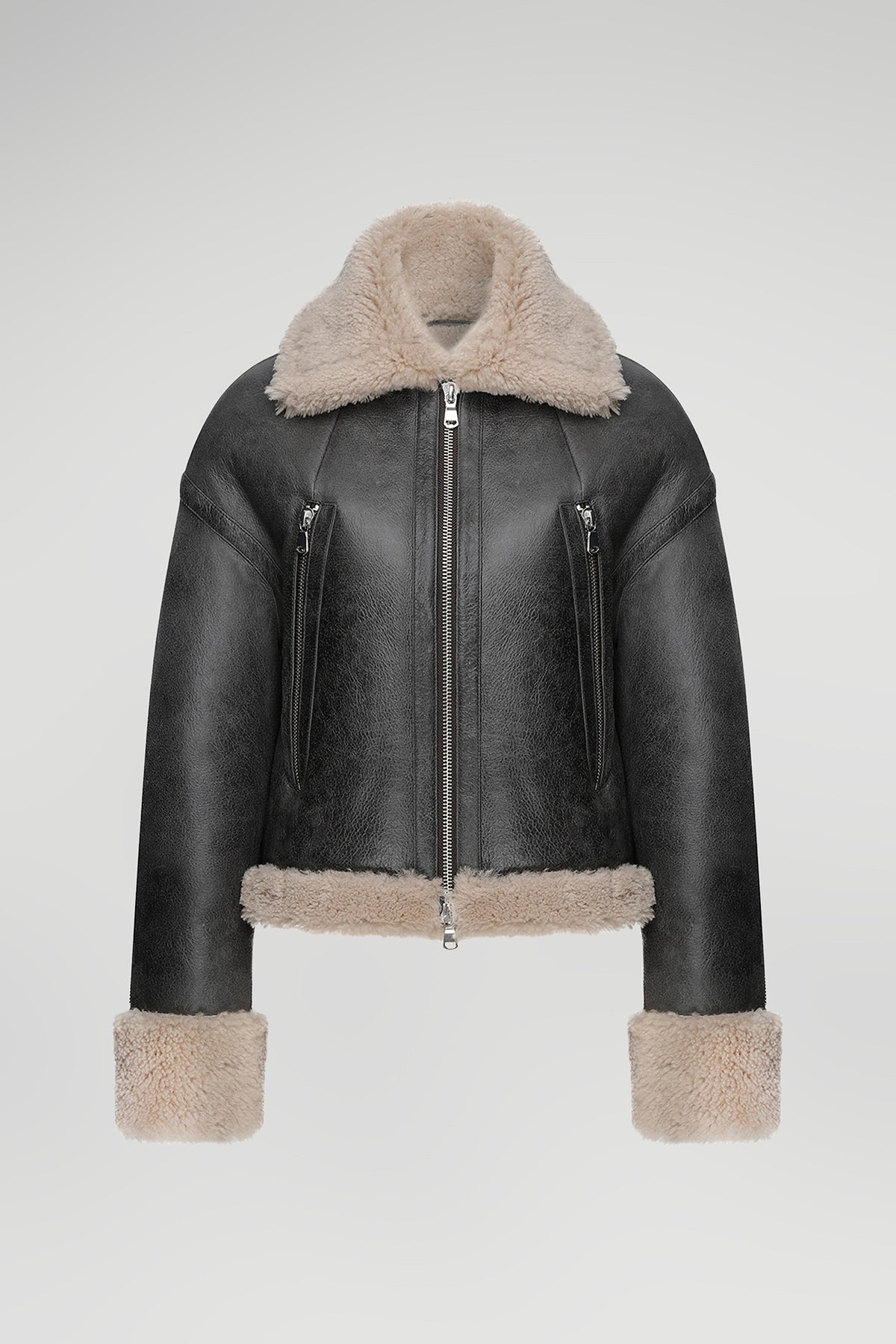 Sleeveless Shearling-Effect Jacket - Ready-to-Wear 1AAKG9