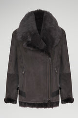 Anthracite Shearling Jacket