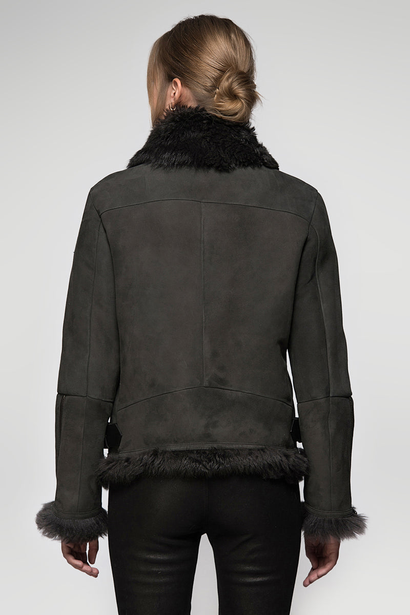 Amber - Shearling Jacket