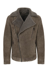 David - Grey Stone Shearling Jacket