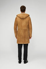 Liam - Manteau en peau lainée