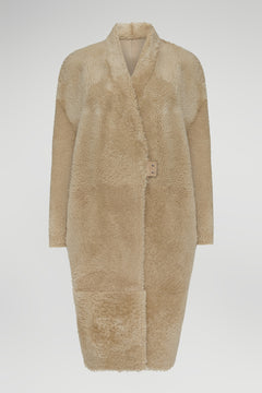 VSP - Cream Shearling Coat