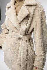 Veronique - Manteau en peau de mouton